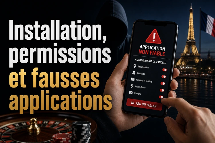 Installation, permissions et fausses applications