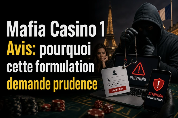 Mafia Casino 1 Avis: pourquoi cette formulation demande prudence