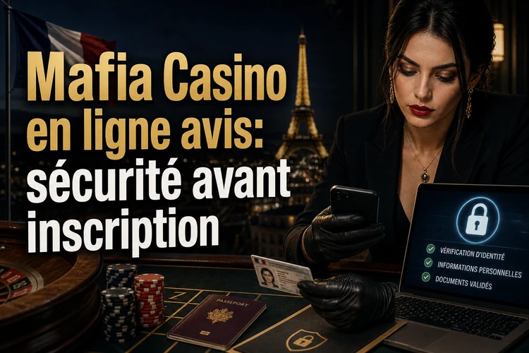 Mafia Casino en ligne avis: sécurité avant inscription