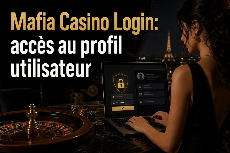 Mafia Casino Login: accès au profil utilisateur