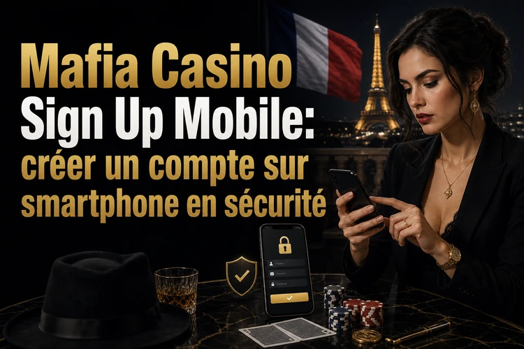 Mafia Casino Sign Up Mobile: créer un compte sur smartphone en sécurité